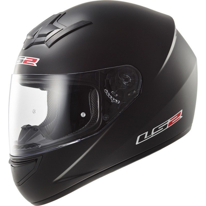 Motoristična čelada LS2 FF352 ROOKIE SOLID črna mat razprodaja