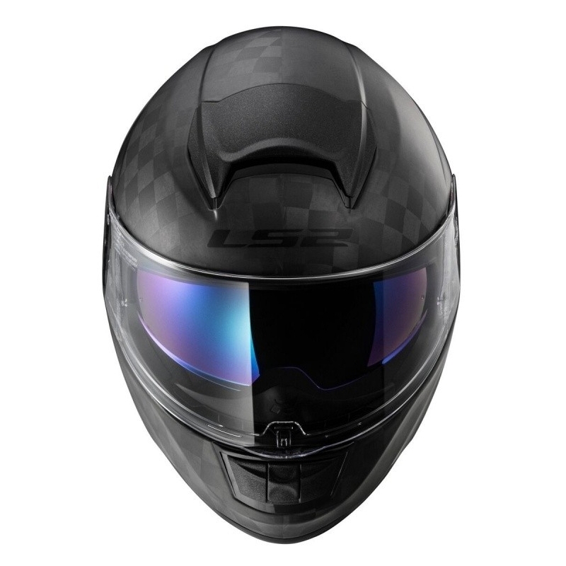 Motoristična čelada LS2 FF397 Vector Solid Carbon Black Matte razprodaja