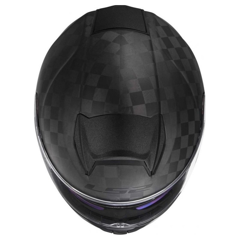 Motoristična čelada LS2 FF397 Vector Solid Carbon Black Matte razprodaja