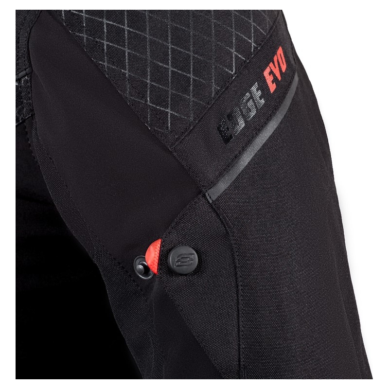 Ozone Edge Evo Black Motorcycle Jacket razprodaja