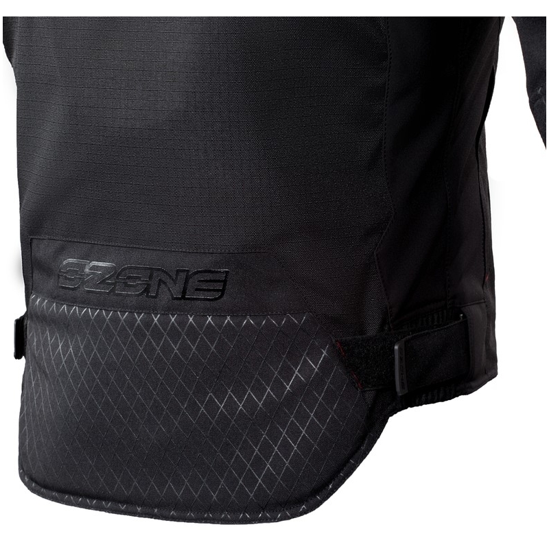 Ozone Edge Evo Black Motorcycle Jacket razprodaja