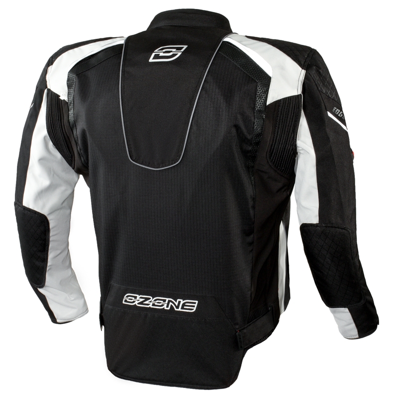 Ozone Edge Evo Black-Grey Motorcycle Jacket razprodaja