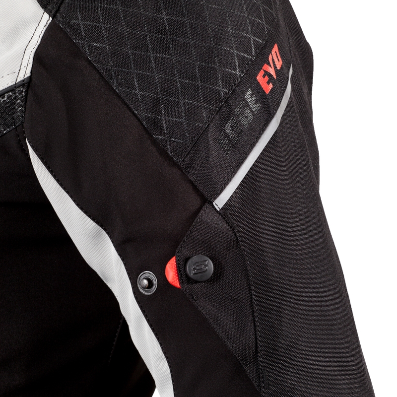 Ozone Edge Evo Black-Grey Motorcycle Jacket razprodaja