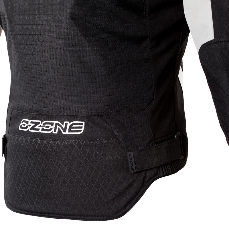 Ozone Edge Evo Black-Grey Motorcycle Jacket razprodaja