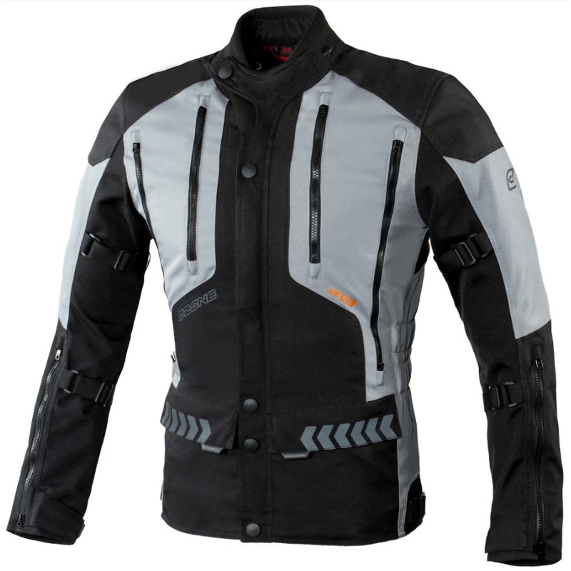 Moto jakna Ozone Tour II black-grey razprodaja