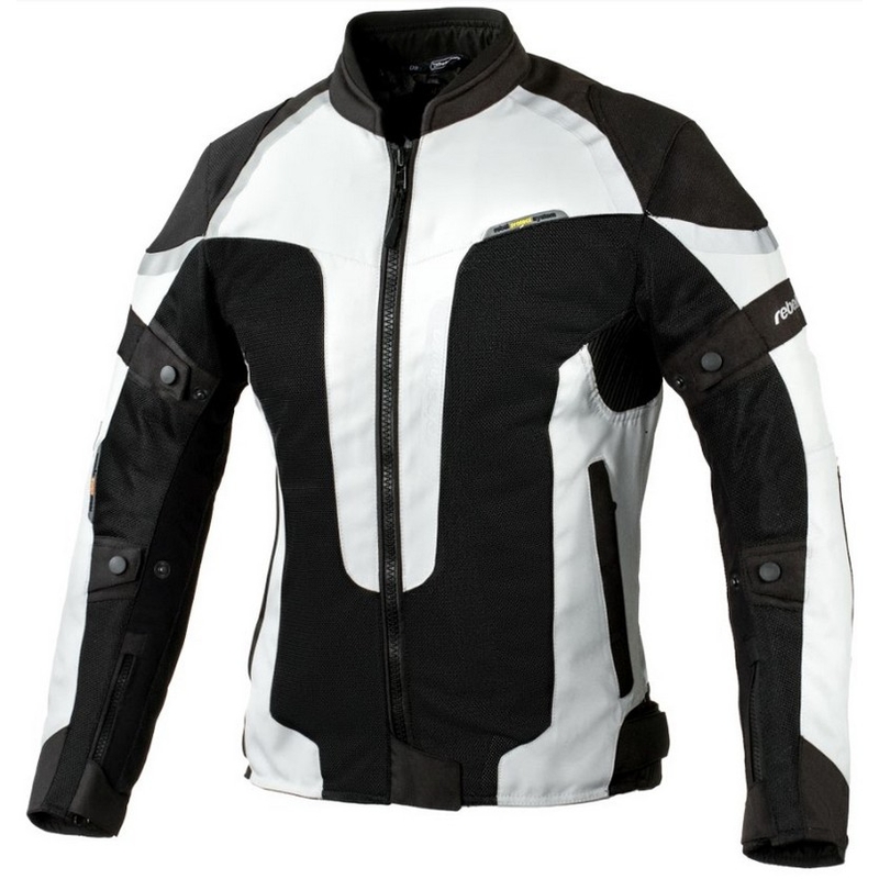 Ženske moto jakne Rebelhorn Hiflow III silver-black - razprodaja