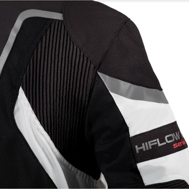 Ženske moto jakne Rebelhorn Hiflow III silver-black - razprodaja