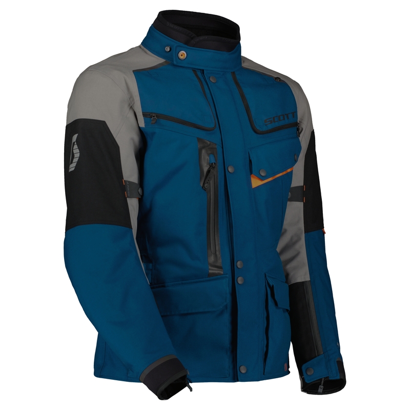 Motoristična jakna SCOTT VOYAGER DRYO blue-grey razprodaja
