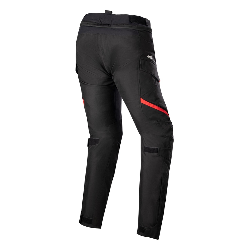 Ženske motoristične hlače Alpinestars Stella Andes Drystar Honda črno-sivo-rdeče