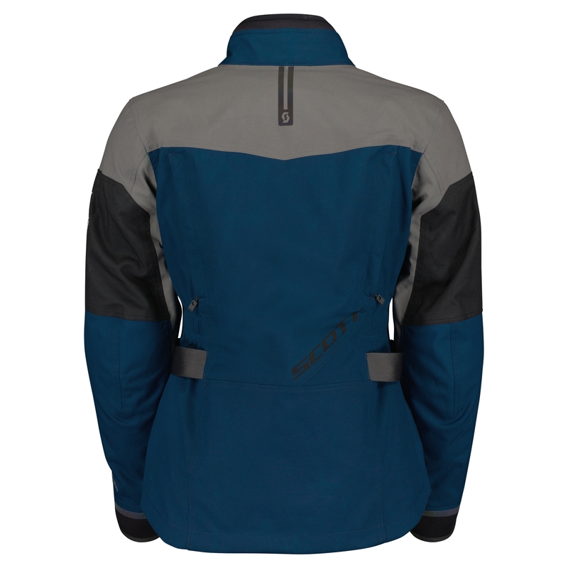 Ženska motoristična jakna SCOTT VOYAGER DRYO blue-grey