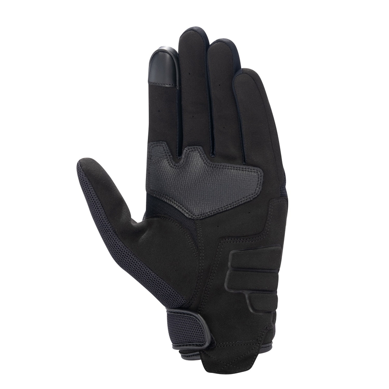 Moto rokavice Alpinestars Copper Honda črno-sive