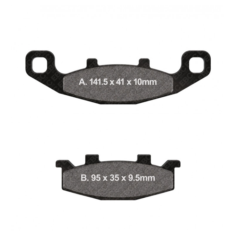 Brzdové destičky EBC