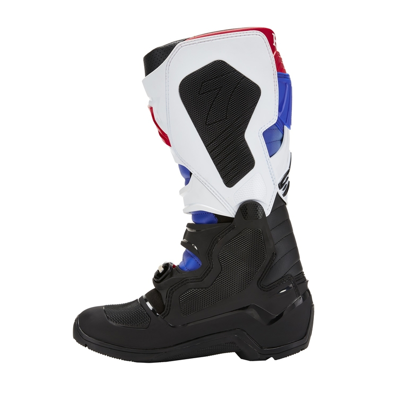 Alpinestars Tech 7 Enduro Drystar Honda Motorcycle Boots Collection 2024 Black-Blue-White-Red