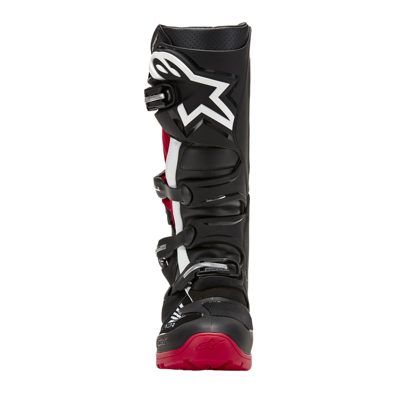 Moto škornji Alpinestars Tech 7 Enduro Drystar Honda črno-rdeči