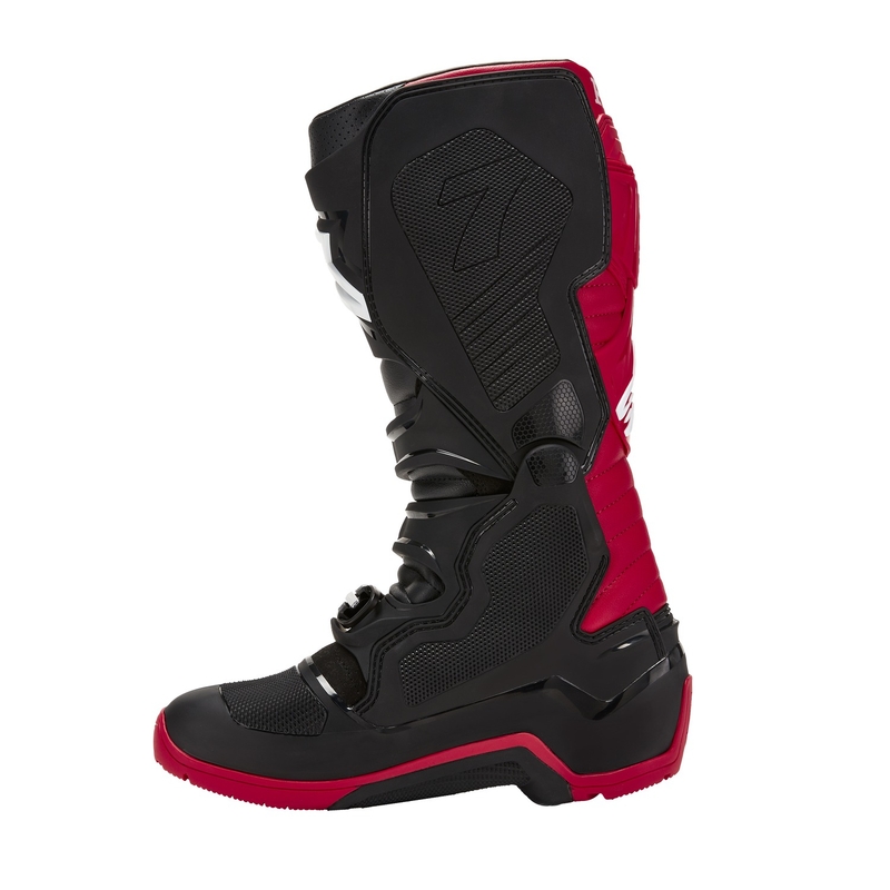 Moto škornji Alpinestars Tech 7 Enduro Drystar Honda črno-rdeči