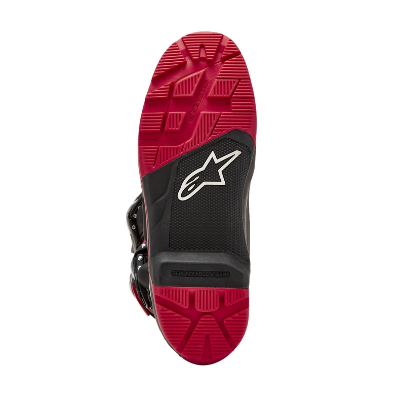 Moto škornji Alpinestars Tech 7 Enduro Drystar Honda črno-rdeči