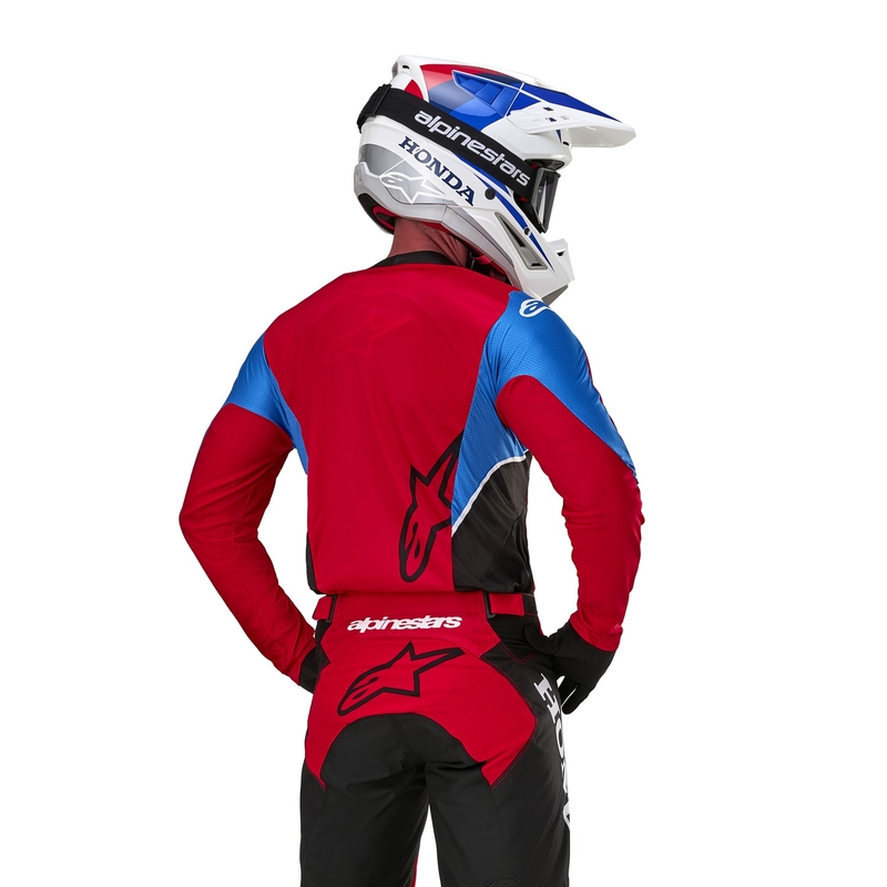 Alpinestars Racer Iconic Honda Collection motokros dres rdeče-črno-modro-bel