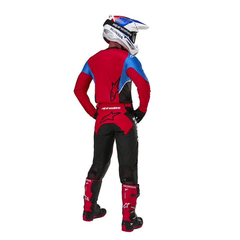 Alpinestars Racer Iconic Honda Collection motokros dres rdeče-črno-modro-bel