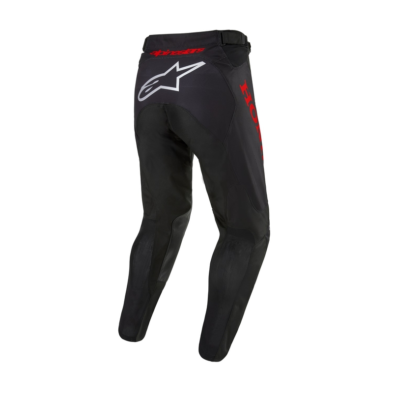 Črno-rdeče motokros hlače Alpinestars Racer Iconic Honda Collection