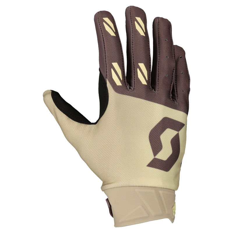 Motokros rokavice SCOTT EVO FURY bež-rjave barve