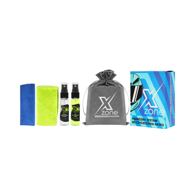 Potovalni komplet za čiščenje čelade Xzone