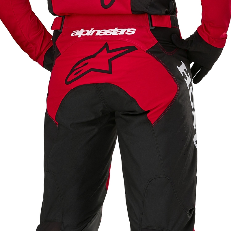 Kolekcija hlač Alpinestars Racer Iconic Honda Motocross rdeče-črno-modro-bele