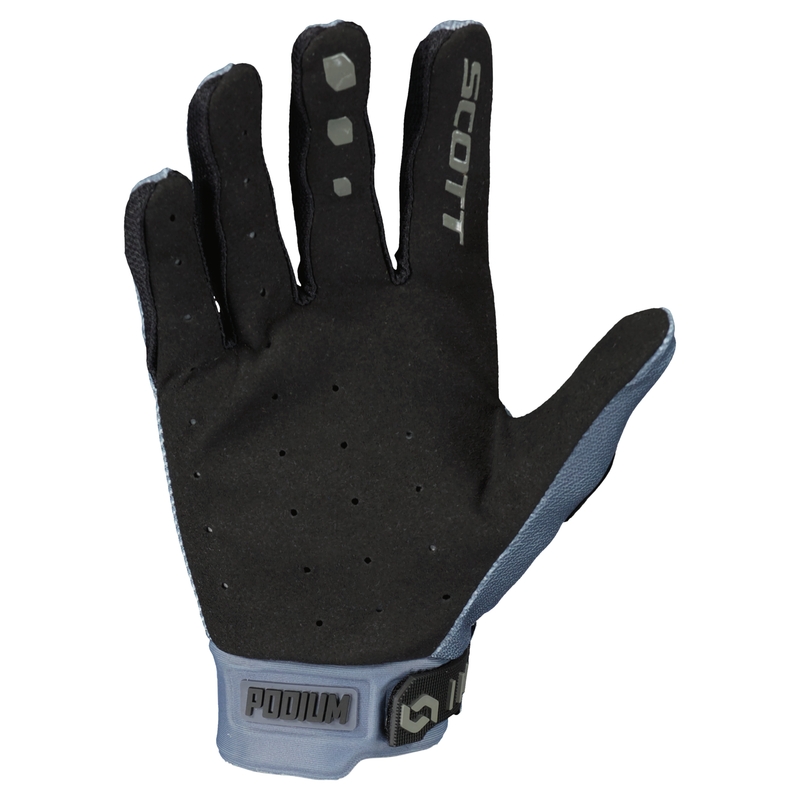 Motokros rokavice SCOTT PODIUM PRO sivo-črne