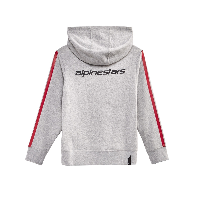 Alpinestars Kids Racey Hoodie siva in rdeča