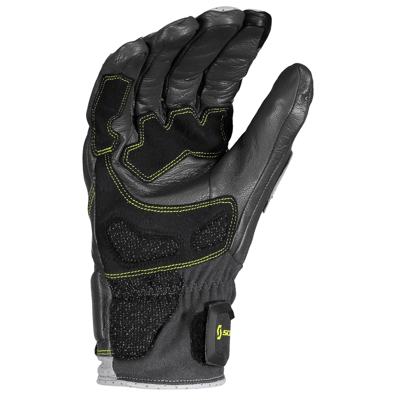 Usnjene rokavice SCOTT SPORT ADV sivo-zelene