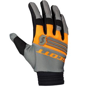 Motoristične rokavice SCOTT X-PLORE sivo-oranžne