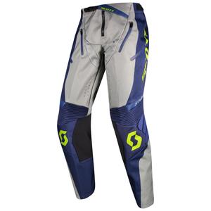 Motokros hlače SCOTT X-PLORE modro-sive barve