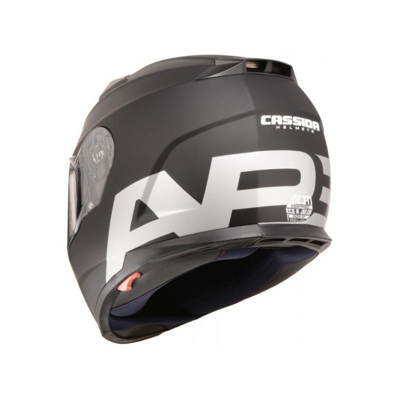 Cassida Apex Vision Motoristična čelada Black Matte Reflective Grey