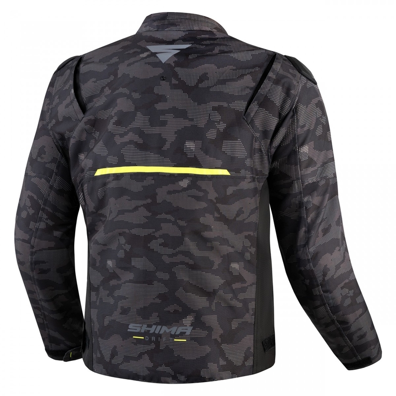 Motoristična jakna Shima Drift camo-black