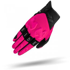 Ženske motoristične rokavice Shima Drift pink-black