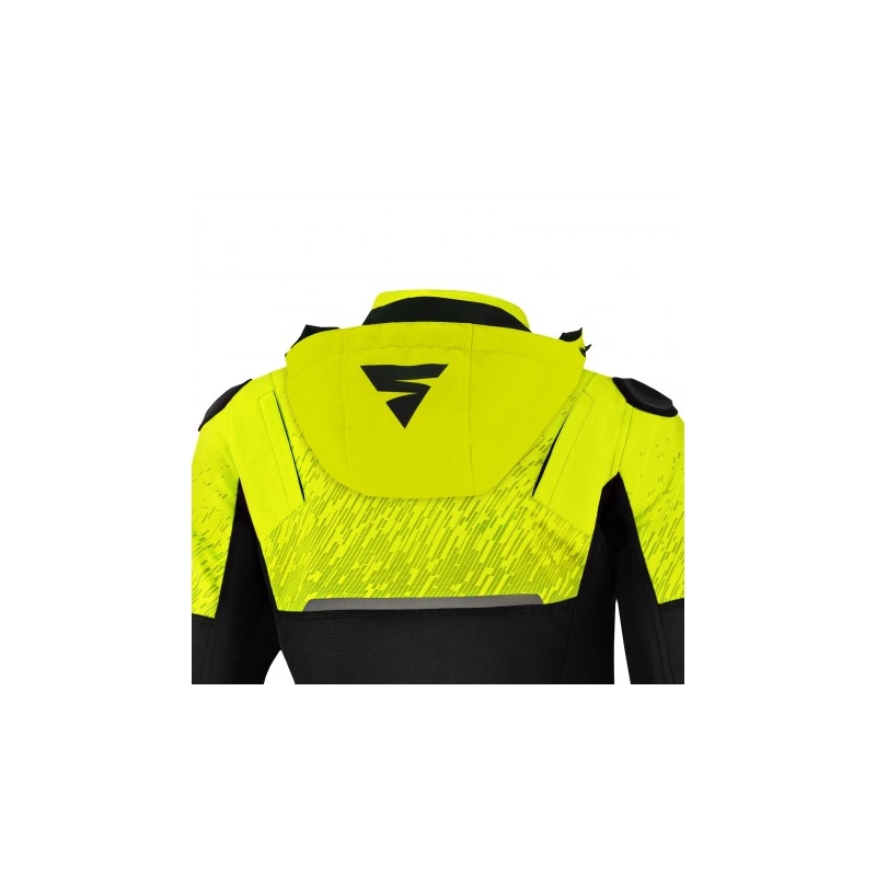 Kapuca za žensko jakno Shima Drift fluo yellow