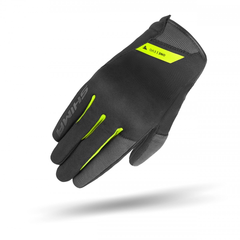 Motoristične rokavice Shima One EVO rumene fluo-črne