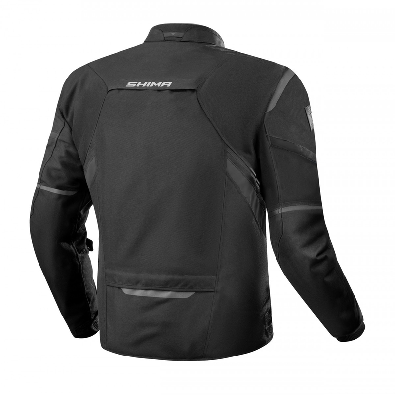 Shima Rush 2.0 motoristična jakna črna