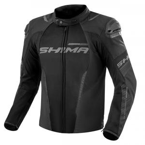 Črna motoristična jakna Shima Solid 2.0 Vent