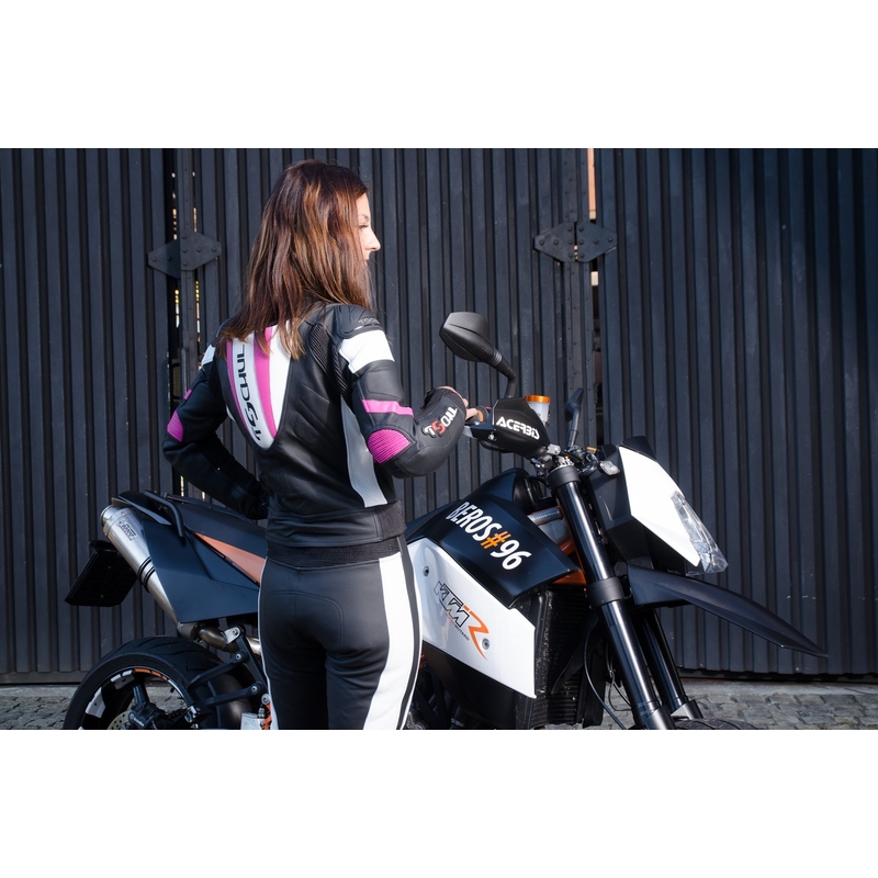 Ženski kombinezon Tschul 546 black-white-pink razprodaja