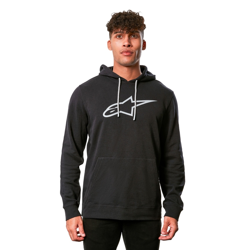 Alpinestars Ageless 2 Pulover s kapuco sivo-črn