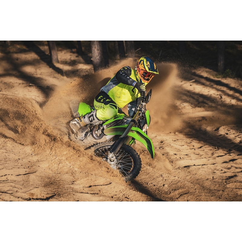 Motokros čelada Cassida Cross Pro 2 Contra fluo rumeno-oranžno-modra