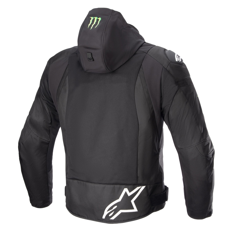 Alpinestars Zaca Air Monster FQ20 motoristična jakna črna-rdeča-modra-bela-zelena