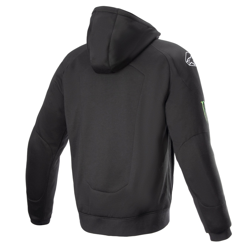 Alpinestars Chrome Ignition Monster FQ20 motoristična jakna črno-rdeča-belo-zelena