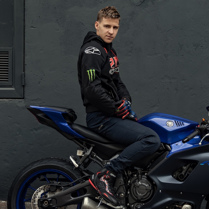 Alpinestars Chrome Ignition Monster FQ20 motoristična jakna črno-rdeča-belo-zelena