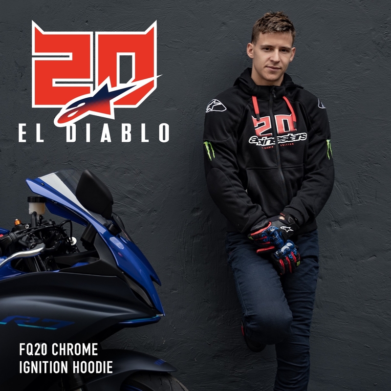 Alpinestars Chrome Ignition Monster FQ20 motoristična jakna črno-rdeča-belo-zelena