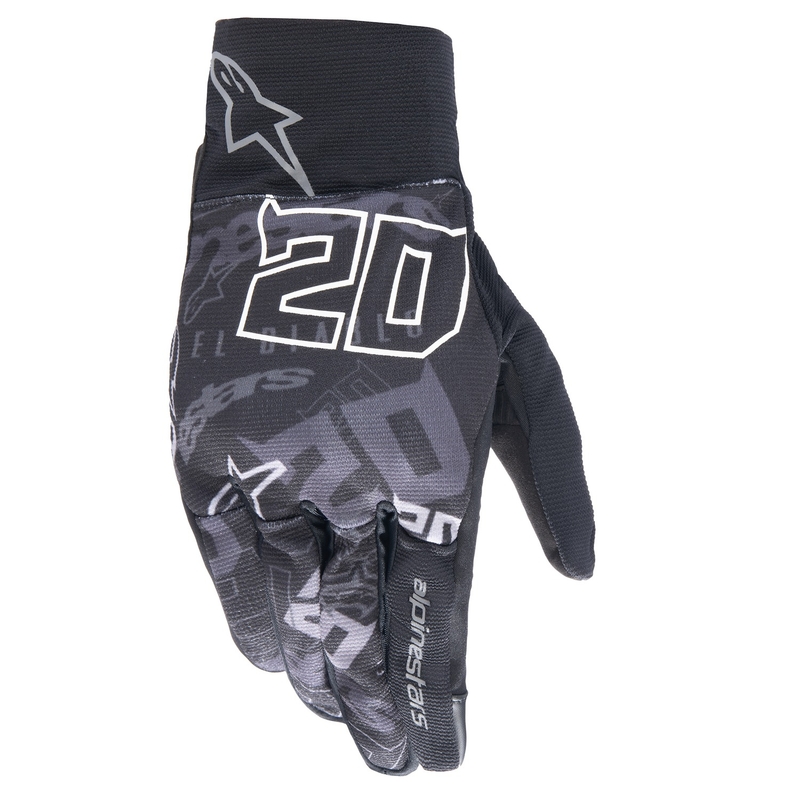 Motoristične rokavice Alpinestars Reef FQ20 črno-sivo-bele