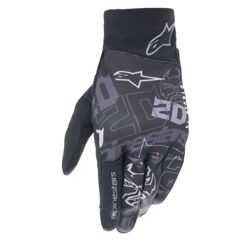 Motoristične rokavice Alpinestars Reef FQ20 črno-sivo-bele