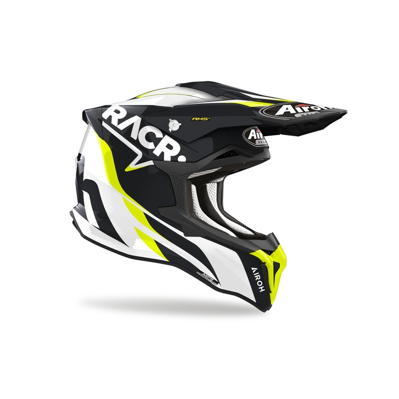 Motokros čelada Airoh Strycker Racr 2024 glossy razprodaja
