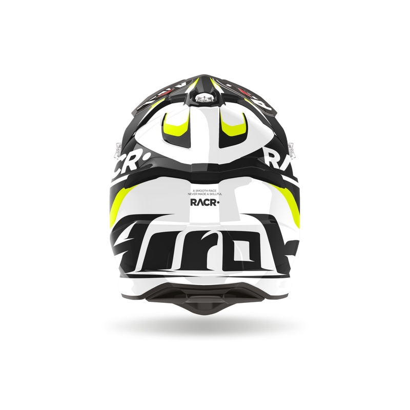 Motokros čelada Airoh Strycker Racr 2024 glossy razprodaja