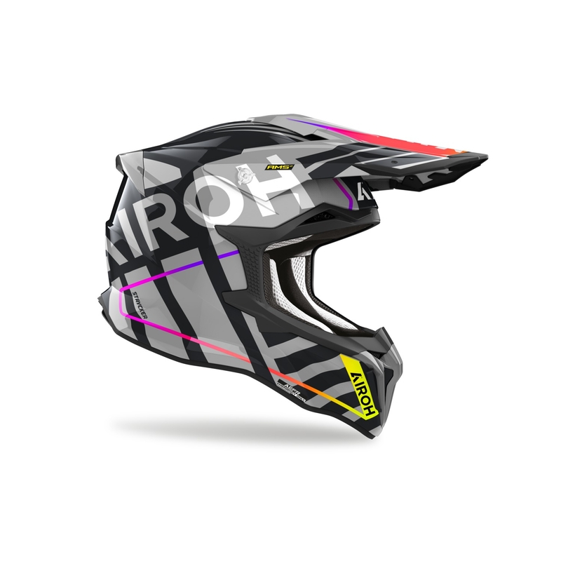 Airoh Strycker Brave 2024 Motocross čelada Glossy Grey razprodaja